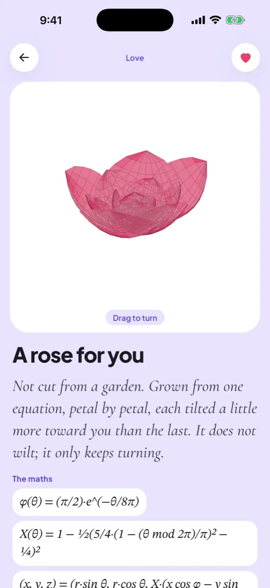 Asymptote — app screenshot