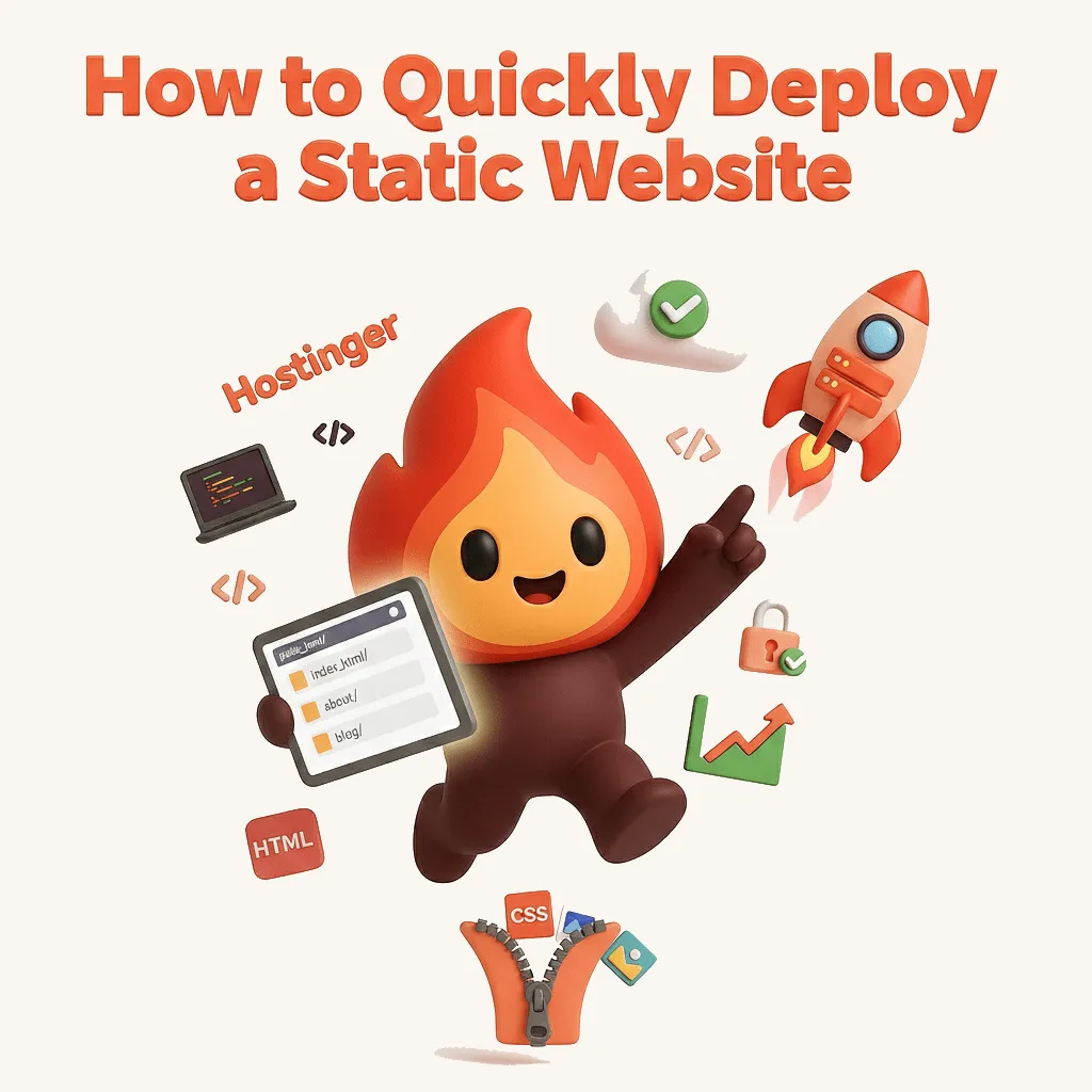 How to Quickly Deploy a Static Website to Hostinger - Grisu Studio Blog